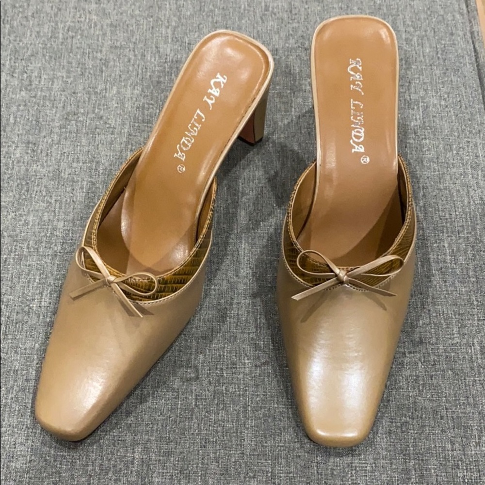 Women’s slip on heels